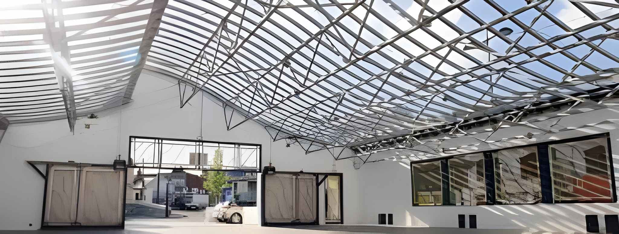 Architectural Canopy — Polycarbonate project in Chennai, Tamil Nadu